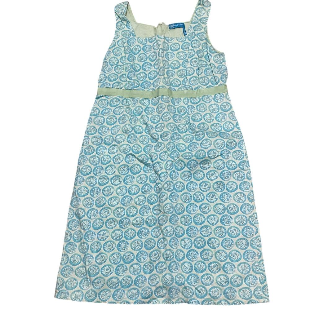 Fresh Produce Blue and White Midi Dress